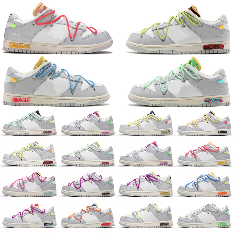 Running Shoes Low Lot The 01-50 Rubber Green Strike Unc Grey Mens Offs Women Skate Trainers Sneakers