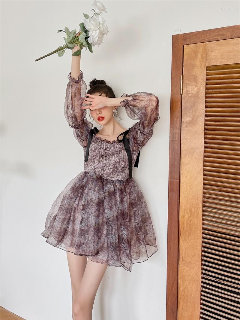 Casual Dresses Fall 2022 Sweet The Us Led Long Sleeve Hubble-bubble Bowknot Tie-dye Dress Is Female, See chart
Casual Dresses Fall 2022 Sweet The Us Led Long Sleeve Hubble-bubble Bowknot Tie-dye Dress Is Female, See chart