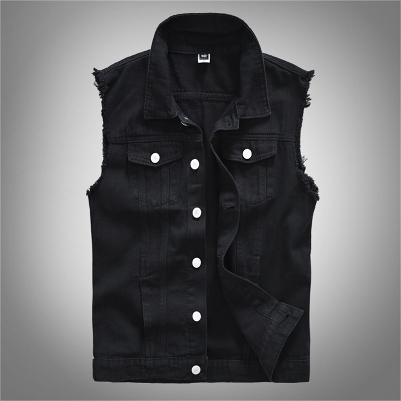 Men's Vests Men's Fashion Casual Black Hooded Sleeveless Vest Denim Vest Jacket Street Punk Style Denim Vest Multiple Size Options -6XL 220826
Men's Vests Men's Fashion Casual Black Hooded Sleeveless Vest Denim Vest Jacket Street Punk Style Denim Vest Multiple Size Options -6XL 220826