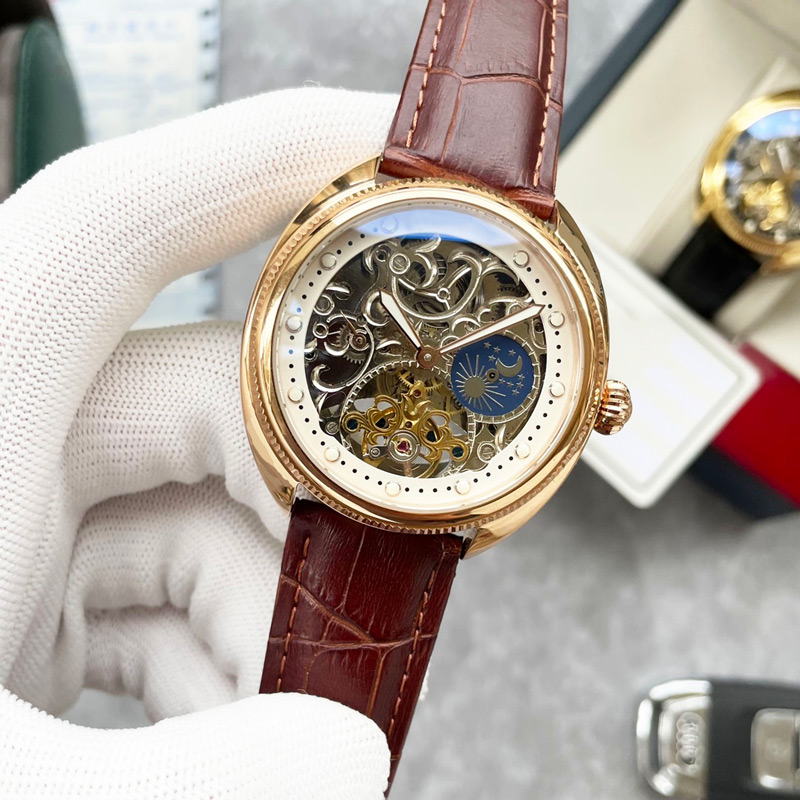 Mens Watch Automatic Mechanical Watches 43mm Sapphire Fashion Business Wristwatch Montre de Luxe, Colour 2
Mens Watch Automatic Mechanical Watches 43mm Sapphire Fashion Business Wristwatch Montre de Luxe, Colour 2