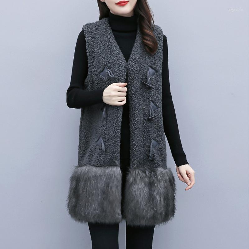 Women's Vests Women's 2022 Autumn Winter Cashmere Vest Coat Women Plus Size Loose Warm Sleeveless Female Casual Outerwear Chic Tops, Black
Women's Vests Women's 2022 Autumn Winter Cashmere Vest Coat Women Plus Size Loose Warm Sleeveless Female Casual Outerwear Chic Tops, Black