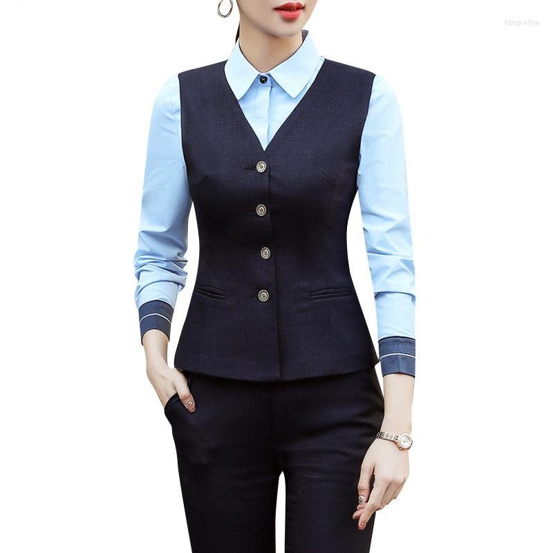 Women' Vests Women' High Quality Fashion Vest Pants Suits Women Professional Slim V Neck Office Ladies Plus Size Work Wear, Grey vest skrit
Women' Vests Women' High Quality Fashion Vest Pants Suits Women Professional Slim V Neck Office Ladies Plus Size Work Wear, Grey vest skrit