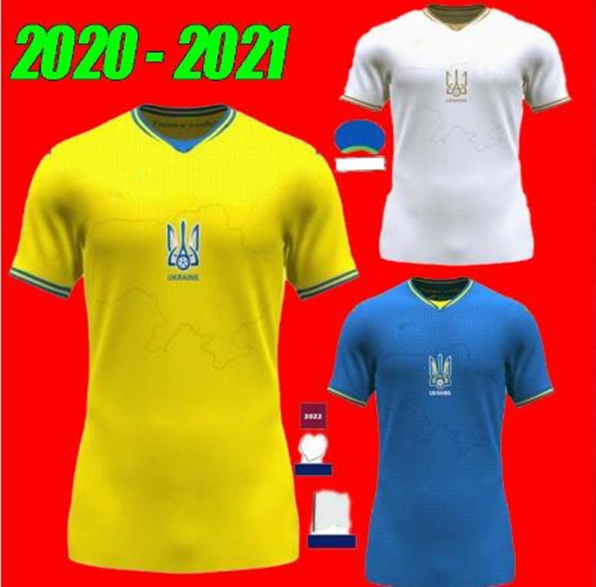 2021 Ukraine soccer jersey home away 21 22 Vitaliy Mykolenko Oleksandr Zinchenko Ruslan Malinovskyi Viktor Tsygankov national team FOOTBALL SHIRTS