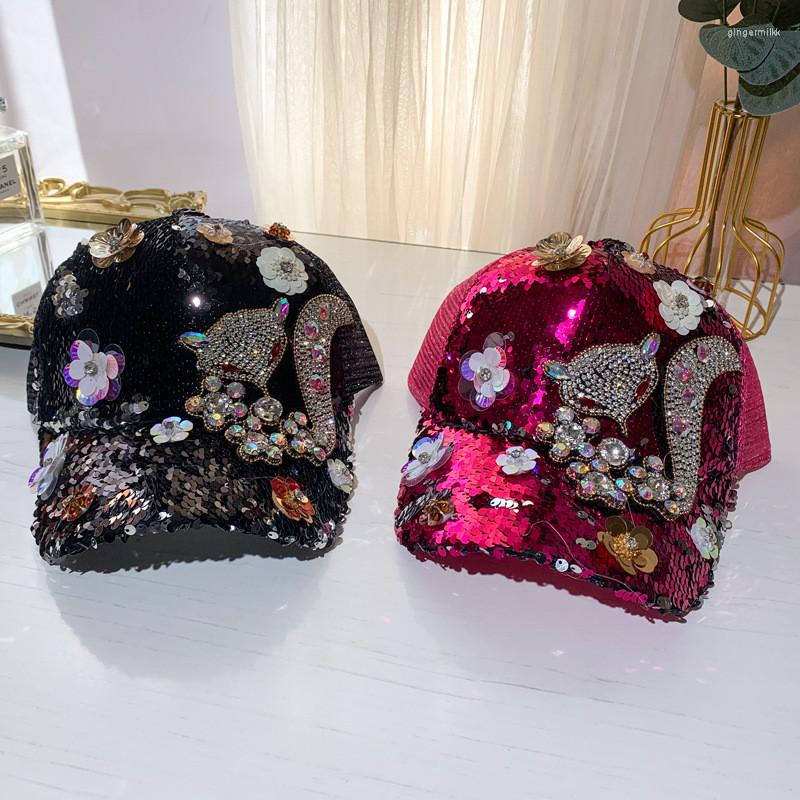 Ball Caps 202203-2508866 SUMMER Flower Sequin Lady Baseball Hat Women Leisure Visors CapBall, Black
Ball Caps 202203-2508866 SUMMER Flower Sequin Lady Baseball Hat Women Leisure Visors CapBall, Black