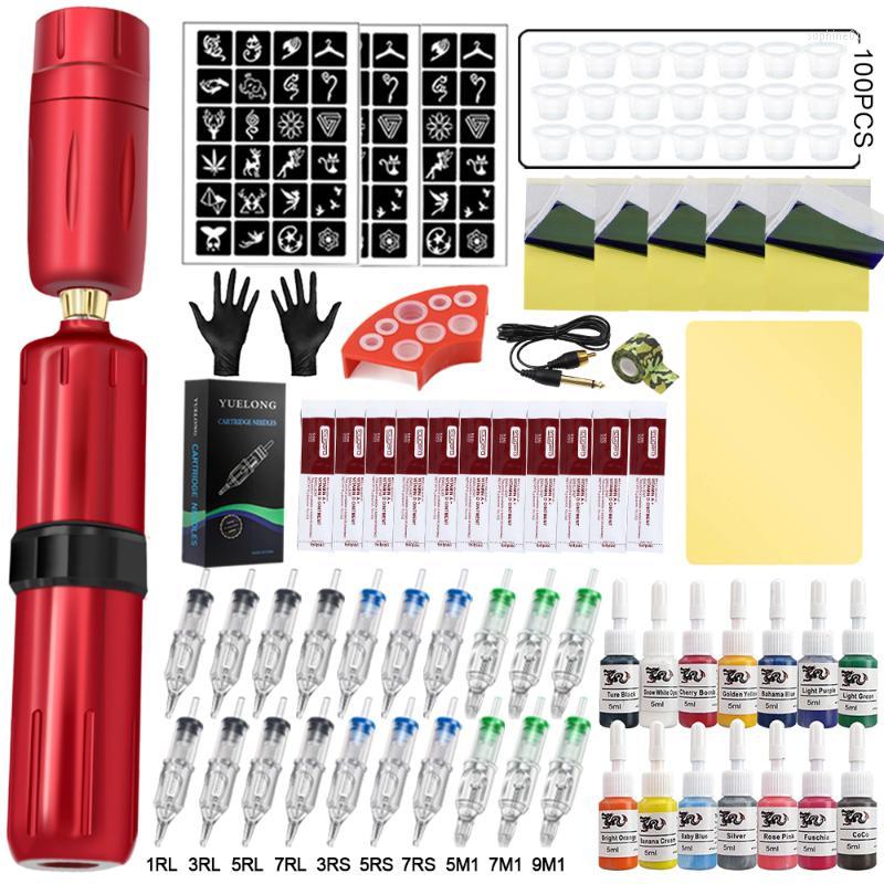 Tattoo Guns Kits Wireless Machine Kit Complete Mini Rocket Battery Cartridge Needles Power Supply Inks Rotary Set
Tattoo Guns Kits Wireless Machine Kit Complete Mini Rocket Battery Cartridge Needles Power Supply Inks Rotary Set