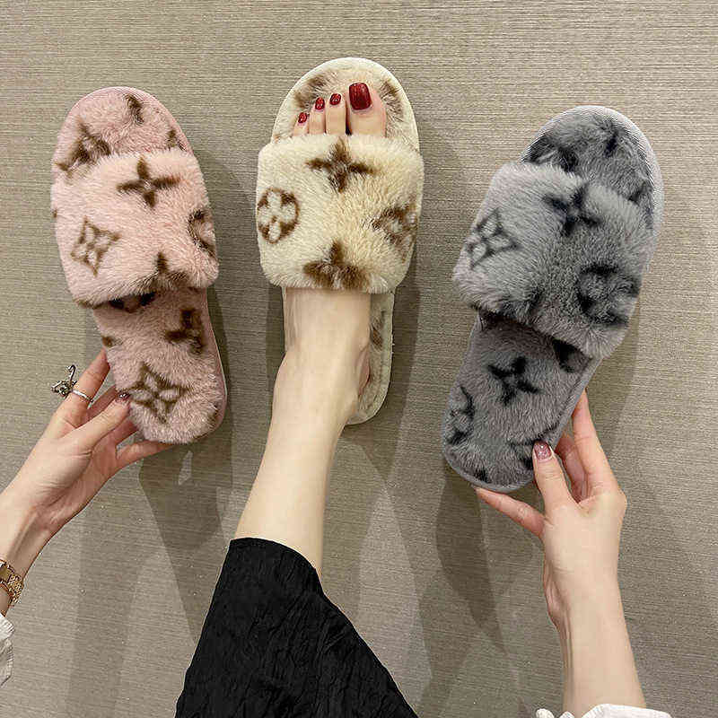 Slippers New fashion line women's 2022 home fluffy flat bottom open cotton slippers, Gray
Slippers New fashion line women's 2022 home fluffy flat bottom open cotton slippers, Gray