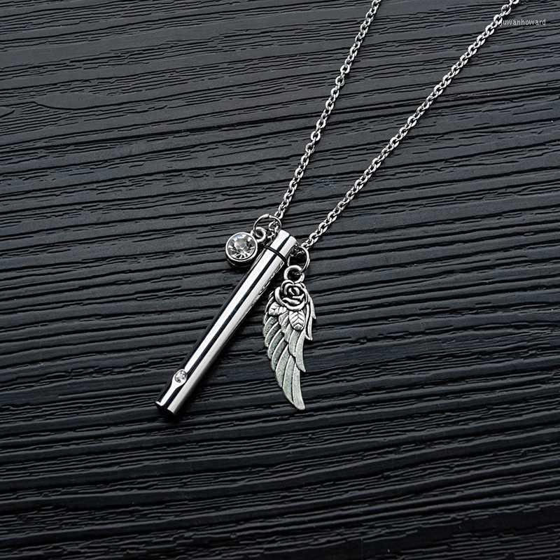 Pendant Necklaces Simple Necklace Rose Gold / Black Steel Perfume Bottle Cylindrical Pet Urn Box GiftPendant
Pendant Necklaces Simple Necklace Rose Gold / Black Steel Perfume Bottle Cylindrical Pet Urn Box GiftPendant