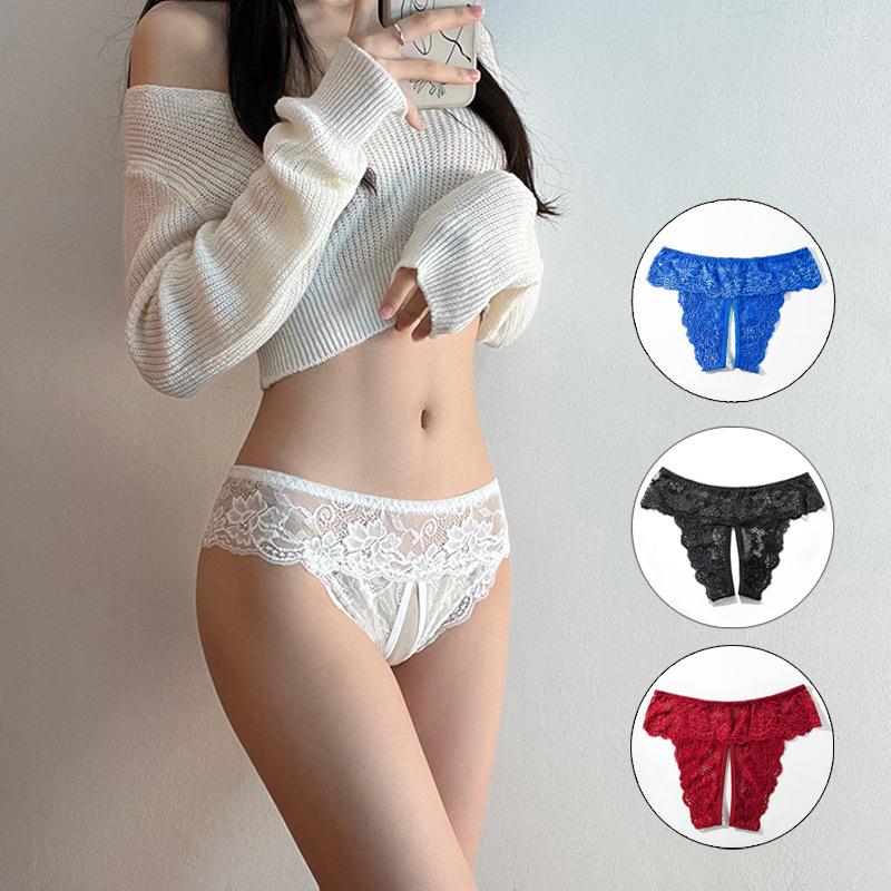Women's Panties Crothless Underwear For Woman Sexy Lace Breathable Soft Lingerie Female Briefs Thongs Women's Underpants Plus Size, Black
Women's Panties Crothless Underwear For Woman Sexy Lace Breathable Soft Lingerie Female Briefs Thongs Women's Underpants Plus Size, Black