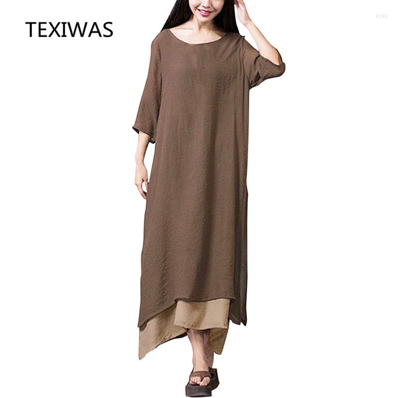 Casual Dresses Women Dress Beach Linen Vintage Summer Split Irregular Hem Loose Boho Long Maxi Plus Size 5XL Robe VestidoCasual, Army green
Casual Dresses Women Dress Beach Linen Vintage Summer Split Irregular Hem Loose Boho Long Maxi Plus Size 5XL Robe VestidoCasual, Army green