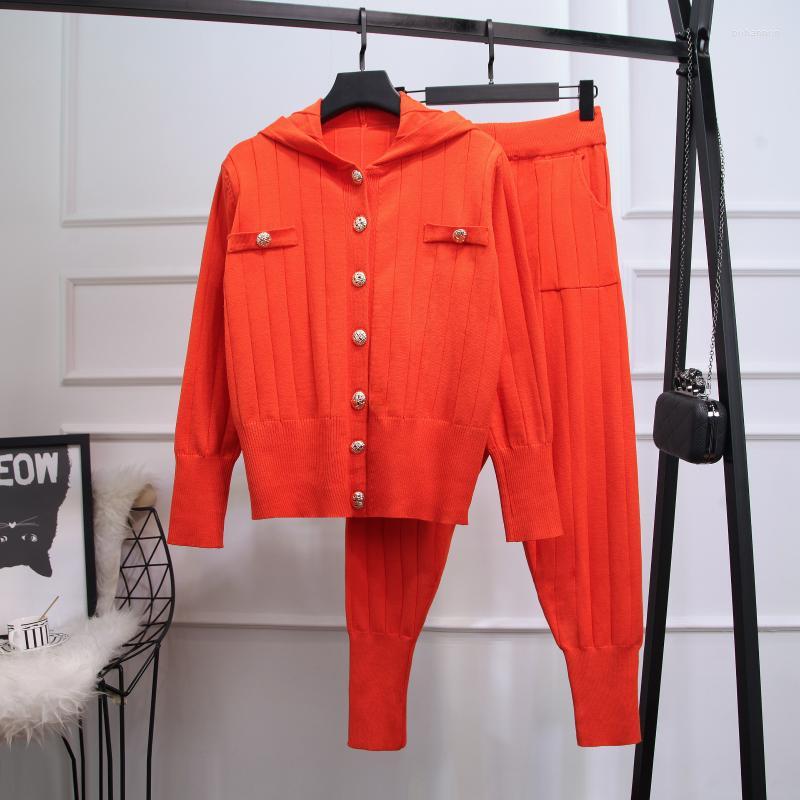 Women's Tracksuits 2022 Spring Hooded Knit Sweaters Set Female Casual 2pcs Single Breasted Tops Harem Pants Two Pieces High Quality, Picture color
Women's Tracksuits 2022 Spring Hooded Knit Sweaters Set Female Casual 2pcs Single Breasted Tops Harem Pants Two Pieces High Quality, Picture color
