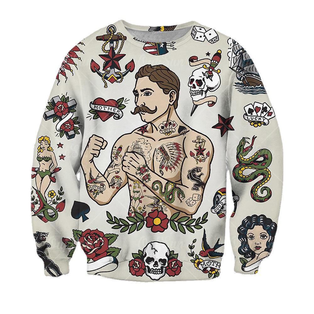 Men's Hoodies 3D Printing Street Trend Classic Round Neck Sweater Oversized Myth Series Print Plus Size 3XL 4XL 5XL Sweatshirts
Men's Hoodies 3D Printing Street Trend Classic Round Neck Sweater Oversized Myth Series Print Plus Size 3XL 4XL 5XL Sweatshirts