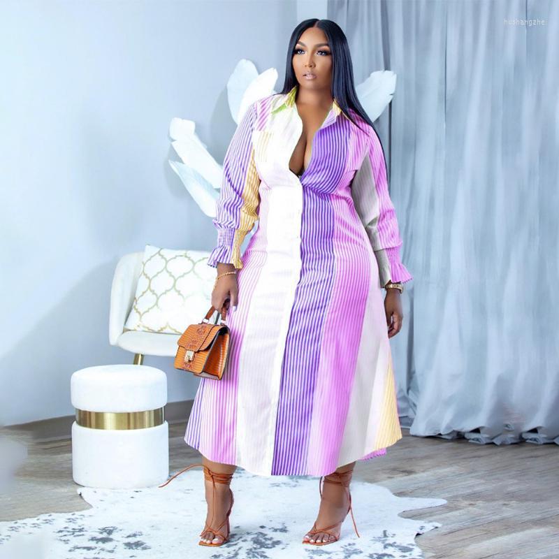 Casual Dresses UFOA 2022 Fall Stylish Elegant Commuter Stripe Patchwork Color Double-breasted Lapel Coat Long Dress, Blue
Casual Dresses UFOA 2022 Fall Stylish Elegant Commuter Stripe Patchwork Color Double-breasted Lapel Coat Long Dress, Blue