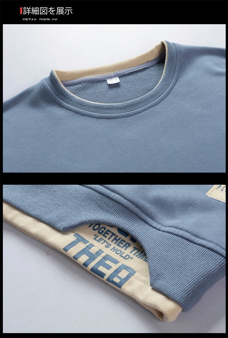 Men's Hoodies Sweatshirts Men's Sweatshirts Hip Hop Harajuku Hoodie Fashion Streetwear Mens Hoodies Crew Neck Long Sleeve Casual Clothing Pu