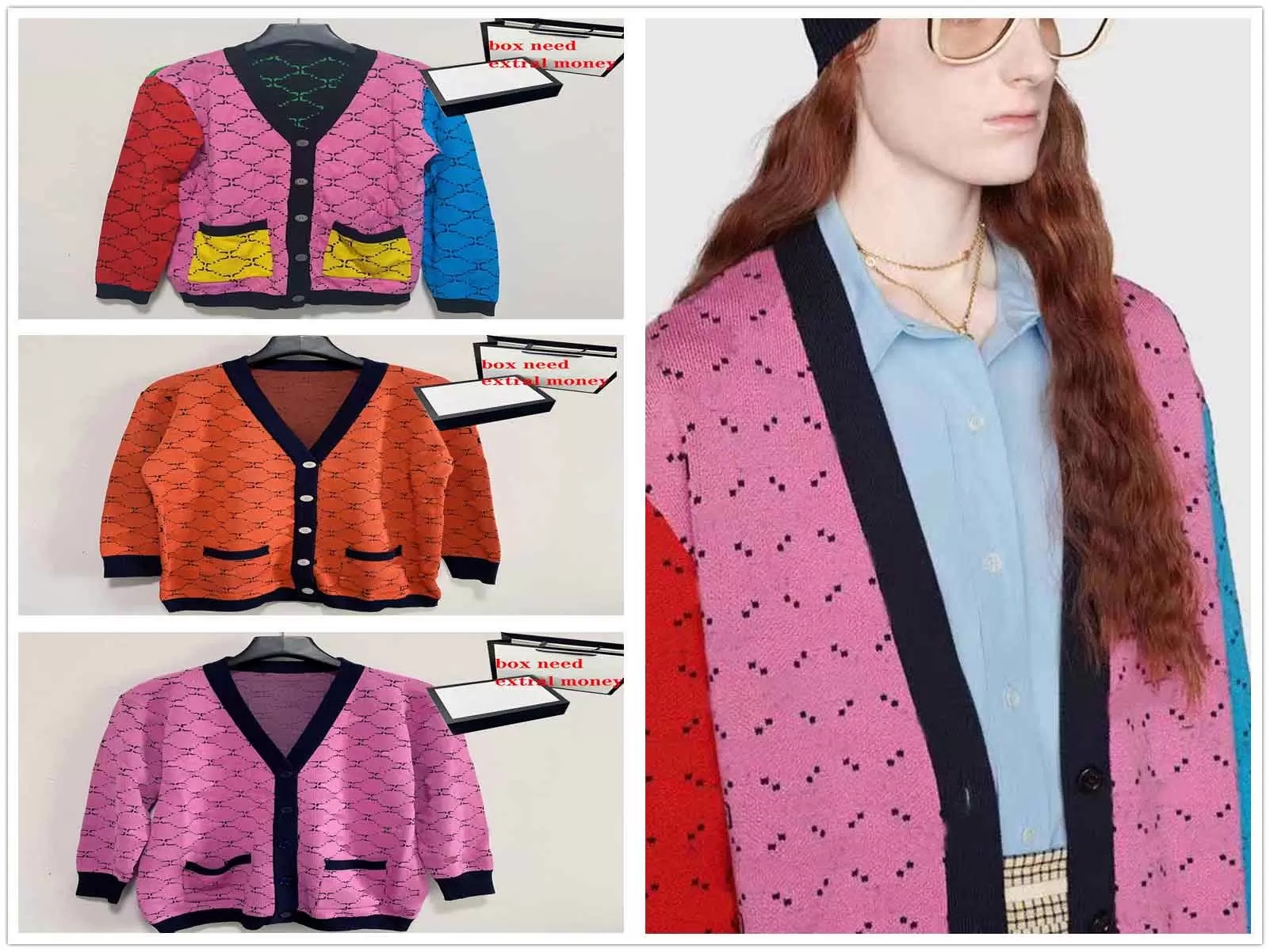Woman Sweaters Wool Cardigan Top Sweatshirts Jumpers Knits Designer Printed Asian Size -L
Woman Sweaters Wool Cardigan Top Sweatshirts Jumpers Knits Designer Printed Asian Size -L