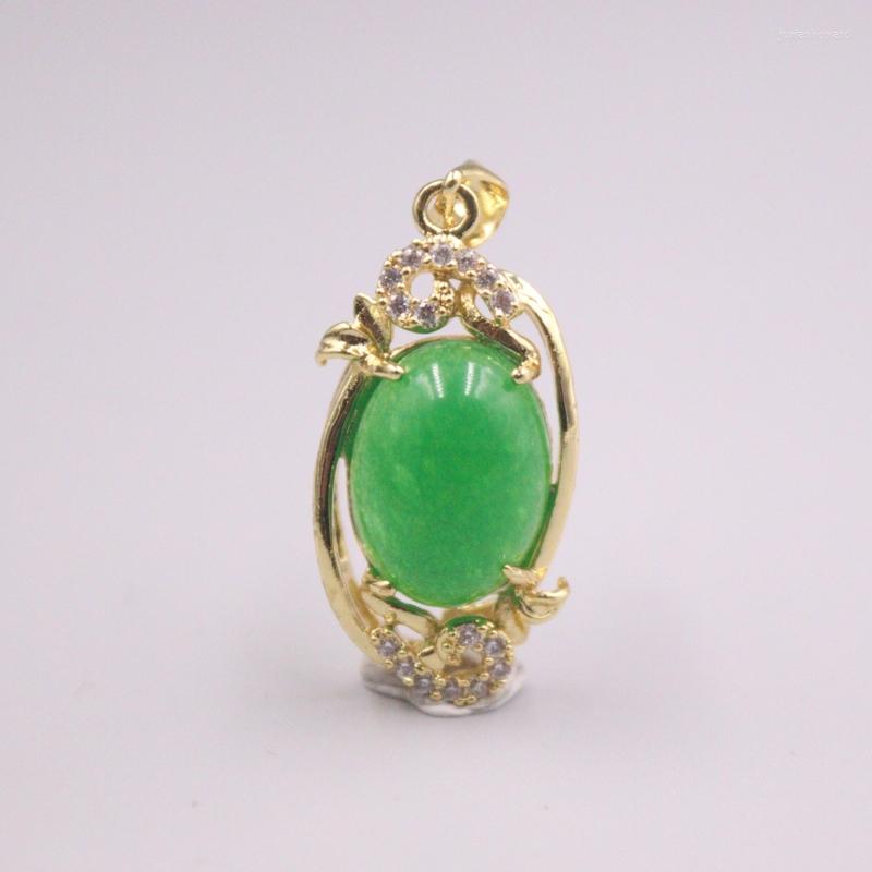 Pendant Necklaces GP With Green Jade Jadeite Blessing Ellipse Zircon Figure 34 17mm Gift WomenPendant
Pendant Necklaces GP With Green Jade Jadeite Blessing Ellipse Zircon Figure 34 17mm Gift WomenPendant
