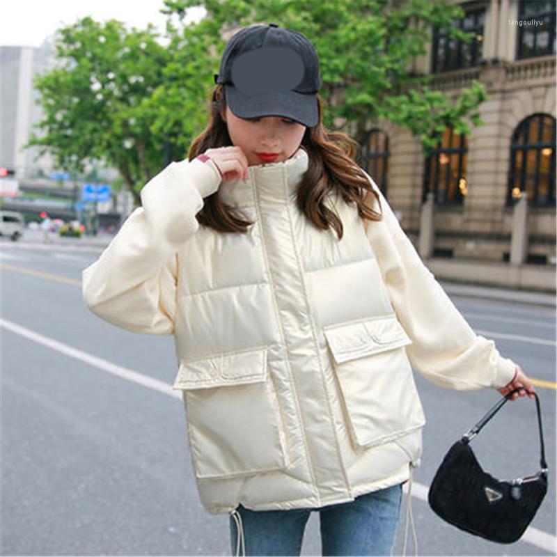 Women's Vests Women's 2022 Korean Fashion Winter Shiny Down Cotton Vest Jacket Women Thickened Loose And Thin Waistcoat, White
Women's Vests Women's 2022 Korean Fashion Winter Shiny Down Cotton Vest Jacket Women Thickened Loose And Thin Waistcoat, White