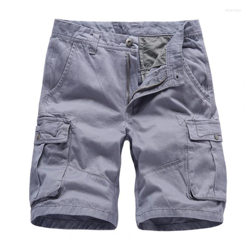 Men's Shorts Men's Men Fashion Solid Color Multi Pockets Cotton Blend Mid Rise Loose Knee-length Trousers Pants For Summer Clothing, Grey
Men's Shorts Men's Men Fashion Solid Color Multi Pockets Cotton Blend Mid Rise Loose Knee-length Trousers Pants For Summer Clothing, Grey