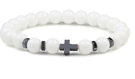 Fashion Strands Natural Stone Volcanic weathered agate yellow tiger's eye cross adjusted Bracelet elastic 2wh
Fashion Strands Natural Stone Volcanic weathered agate yellow tiger's eye cross adjusted Bracelet elastic 2wh