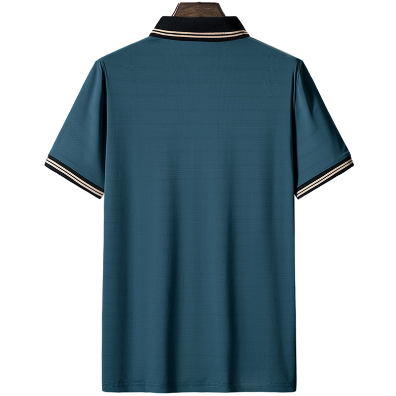 Men's Polos polo shirt men 6XL 7XL 8XL Summer high quality mens short-sleeved polo shirt Ice silk Men's business casual polo shirt 8927 2208