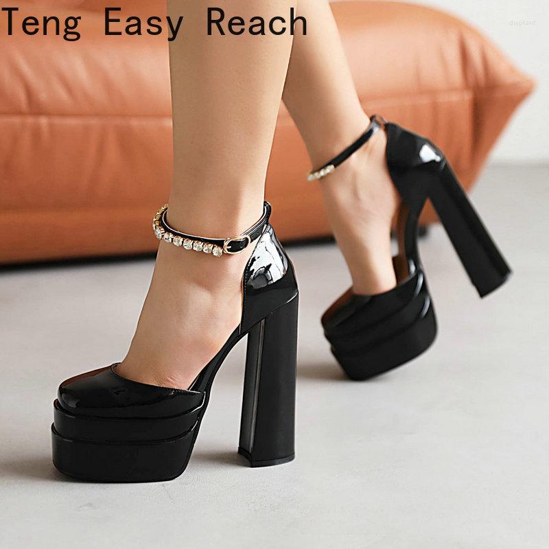 Dress Shoes Women Super High Heels Sexy Patent Leather Summer Sandals Platform Square Heel Pumps Party Wedding Woman ShoesDress
Dress Shoes Women Super High Heels Sexy Patent Leather Summer Sandals Platform Square Heel Pumps Party Wedding Woman ShoesDress