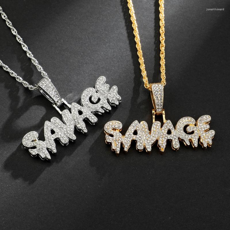 Chains Personality Street Rap Hip-hop SAVAGE Pendant With Shiny Diamond Hipster NecklaceChains
Chains Personality Street Rap Hip-hop SAVAGE Pendant With Shiny Diamond Hipster NecklaceChains