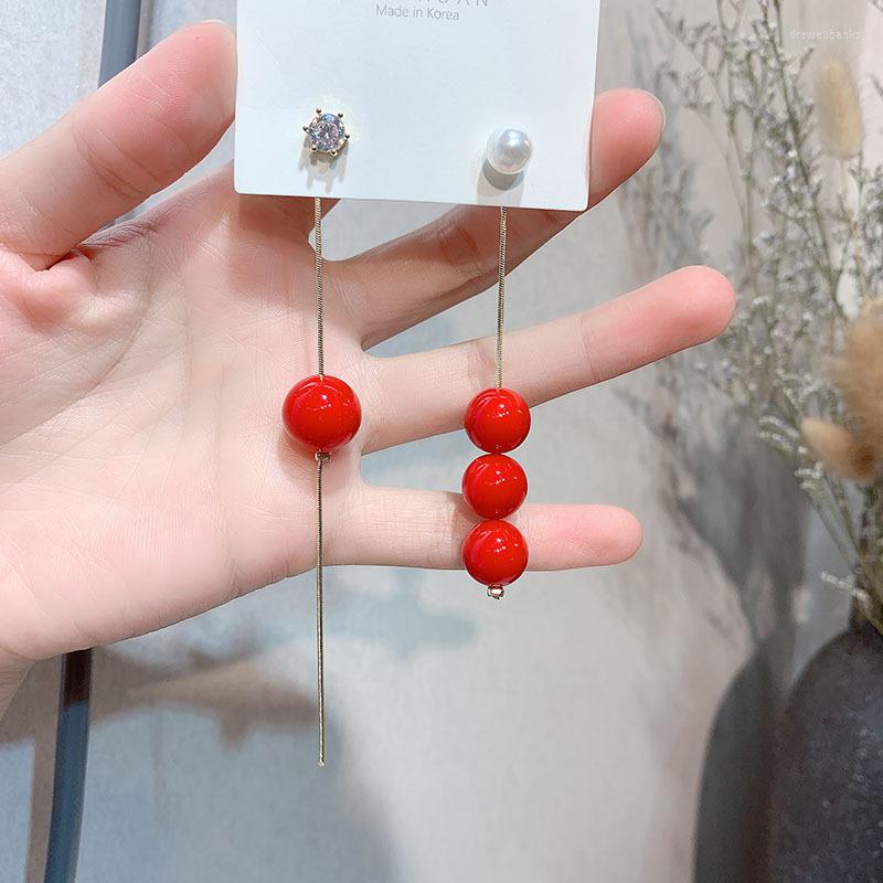 Dangle & Chandelier Korean Style Pearl Simulated-pearl Trendy Round Women Earrings Simple Asymmetric Long Bohemian EarringsDangle
Dangle & Chandelier Korean Style Pearl Simulated-pearl Trendy Round Women Earrings Simple Asymmetric Long Bohemian EarringsDangle