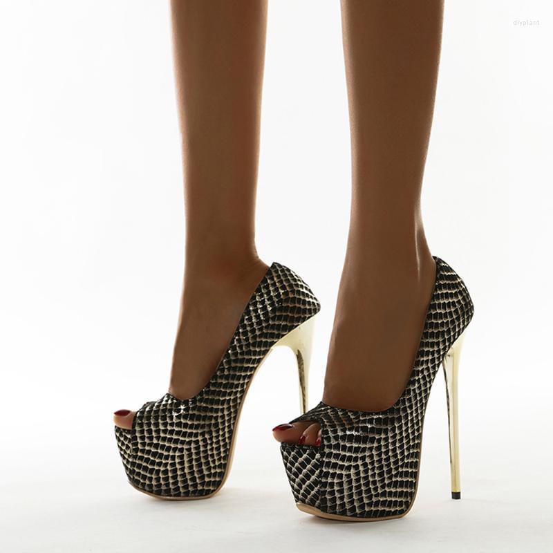 Dress Shoes Women High Heels Party Platform Fish Mouth Spring Pumps Woman Open Toe Slip On Thin Female Stilettos 41Dress
Dress Shoes Women High Heels Party Platform Fish Mouth Spring Pumps Woman Open Toe Slip On Thin Female Stilettos 41Dress