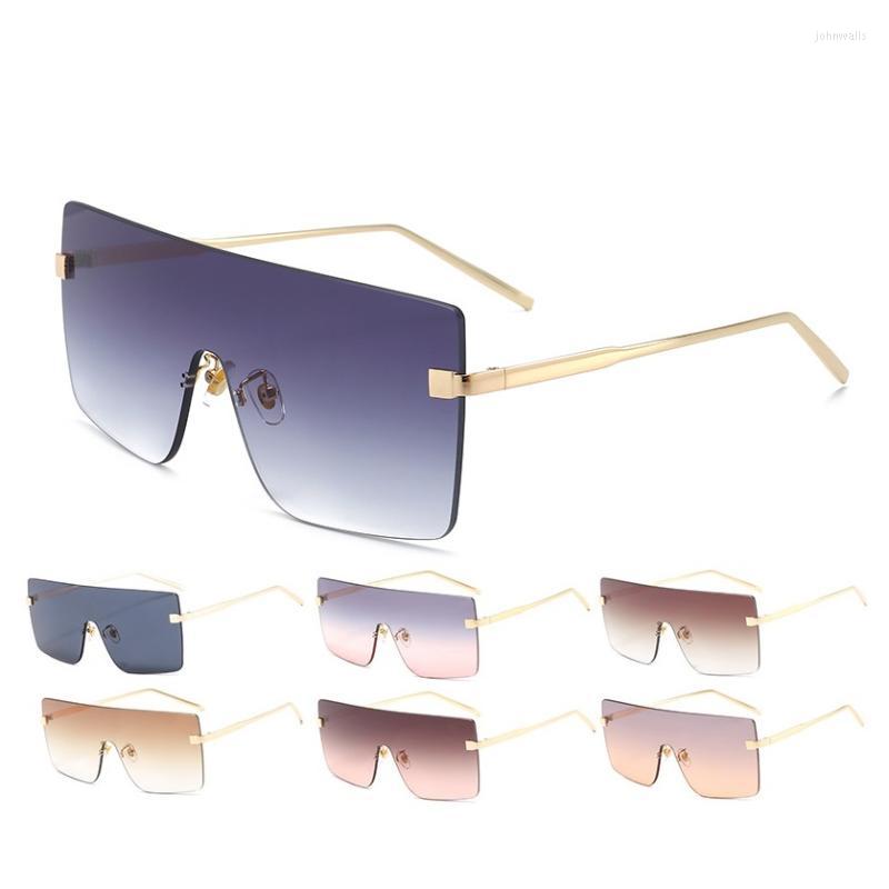 Sunglasses Fashion Luxury Women Oversized Square Big One Piece Lens Sun Glasses Rimless Shades Tinted UV Protectoin For TravelSunglasses
Sunglasses Fashion Luxury Women Oversized Square Big One Piece Lens Sun Glasses Rimless Shades Tinted UV Protectoin For TravelSunglasses