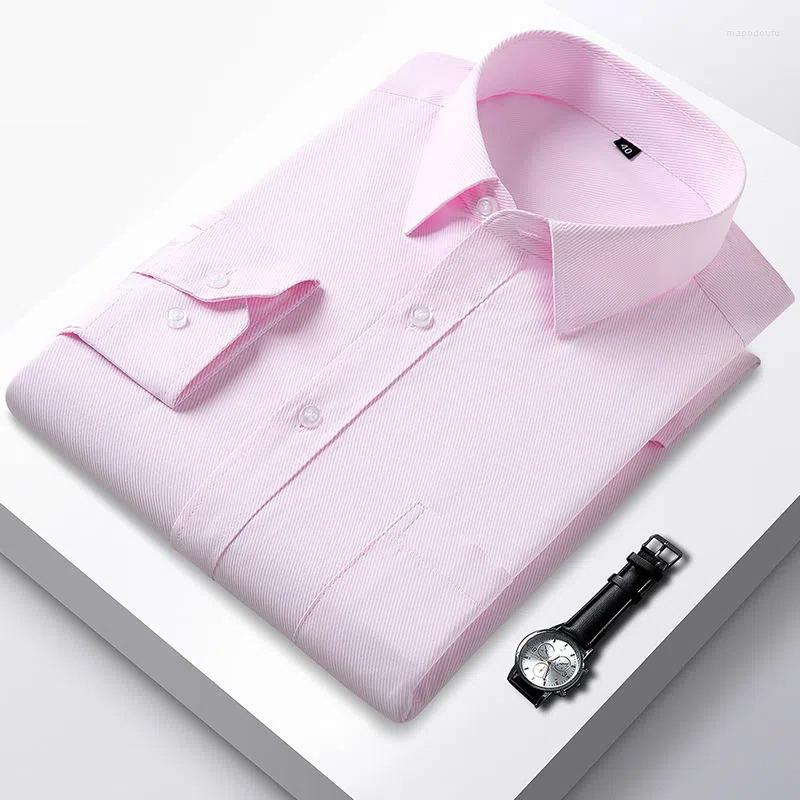 Men's Dress Shirts Plus Size 5XL Non-ironing Men Shirt Spring Summer Long Sleeve Solid Twill Male Clothing Regular Fit Business, Pink
Men's Dress Shirts Plus Size 5XL Non-ironing Men Shirt Spring Summer Long Sleeve Solid Twill Male Clothing Regular Fit Business, Pink