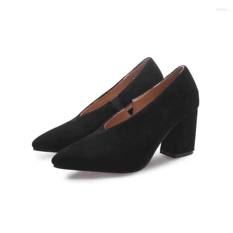Dress Shoes Oversized Ladies High Heels Women Woman Pumps Sharp-toed Single With Thick HeelsDress, Black
Dress Shoes Oversized Ladies High Heels Women Woman Pumps Sharp-toed Single With Thick HeelsDress, Black