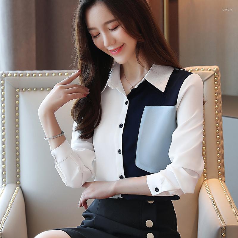Women' Blouses Chiffon Women' Blouse Loose Spring Summer Long Sleeve Top Clothing Casual Splicing Lady Shirt HouthionWomen' & Shirts, Photo color
Women' Blouses Chiffon Women' Blouse Loose Spring Summer Long Sleeve Top Clothing Casual Splicing Lady Shirt HouthionWomen' & Shirts, Photo color