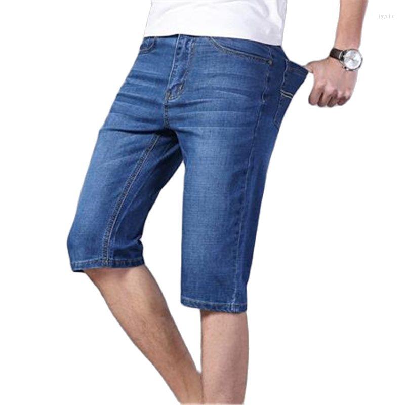 Men's Jeans Man Summer Denim Pants Straight Trousers Knee Length Mezclilla Pantalones Cortos
Men's Jeans Man Summer Denim Pants Straight Trousers Knee Length Mezclilla Pantalones Cortos