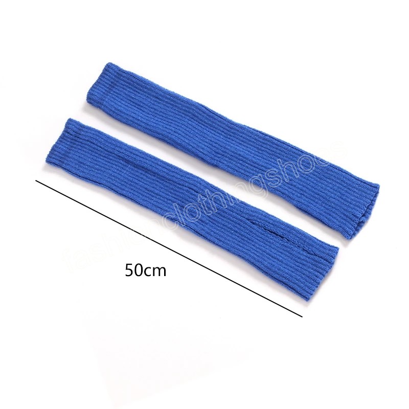 Fashion Woman Socks Fitness Dancing Female Wear Exercising Long Section Knitting Sports Walking Socks Leg Warmers