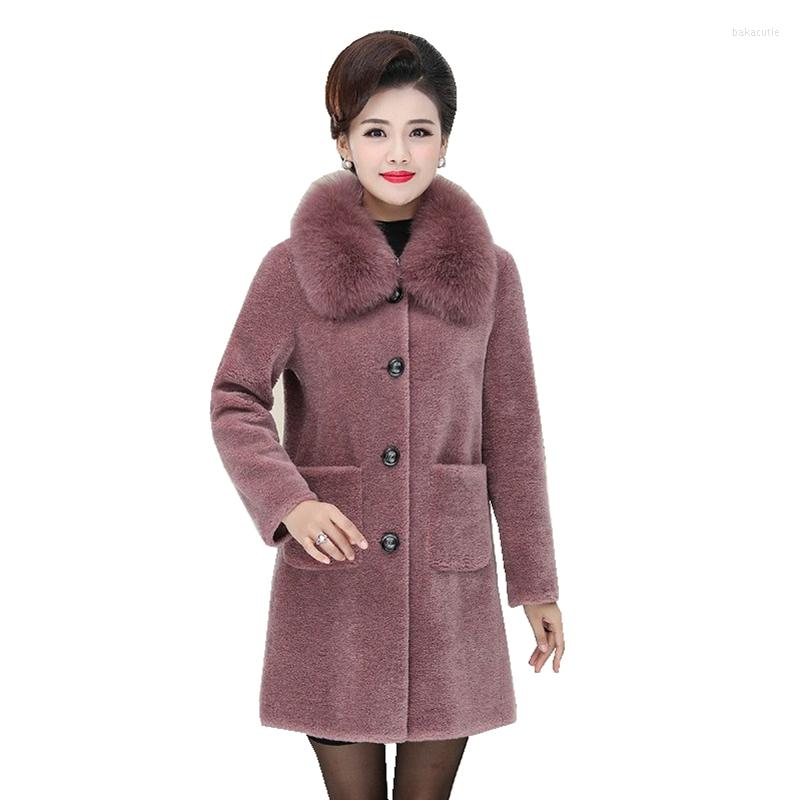 Women's Fur European Real Blended Wool Coat Collar Winter Women Warm Outwear Overcoat LF21024MQWomen's & Faux, Purple
Women's Fur European Real Blended Wool Coat Collar Winter Women Warm Outwear Overcoat LF21024MQWomen's & Faux, Purple