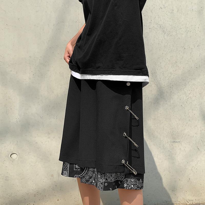Men's Shorts Men's Unique Print Casual Men Loose Baggy Button Korean Fashion Stylish Male Clothing Summer Beach Punks Hip Hop, Black
Men's Shorts Men's Unique Print Casual Men Loose Baggy Button Korean Fashion Stylish Male Clothing Summer Beach Punks Hip Hop, Black