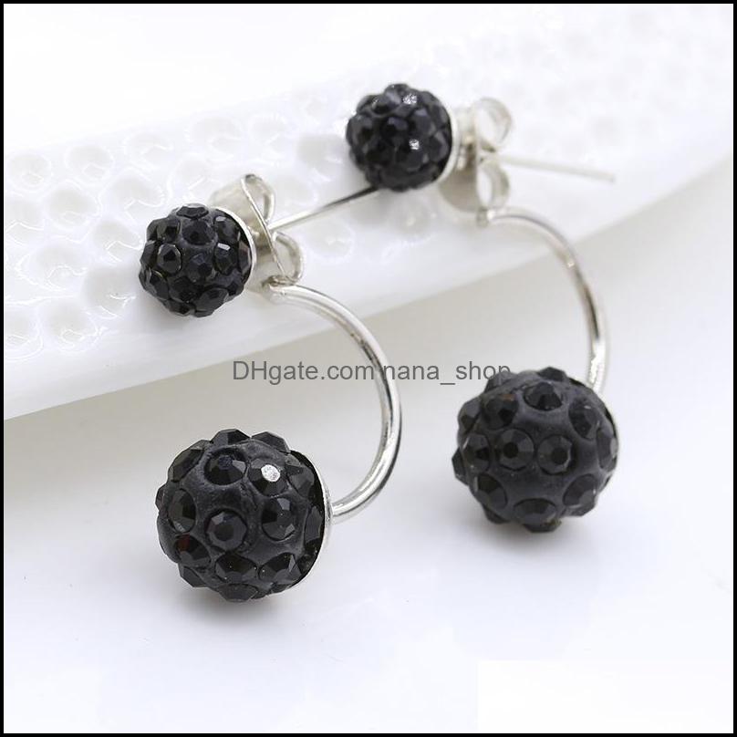 Stud Crystal Ball Earrings Double Sided For Women Wedding Jewelry Gift Wholesale Luxury Drop Delivery 2021 Nanashop Dhn2V
Stud Crystal Ball Earrings Double Sided For Women Wedding Jewelry Gift Wholesale Luxury Drop Delivery 2021 Nanashop Dhn2V