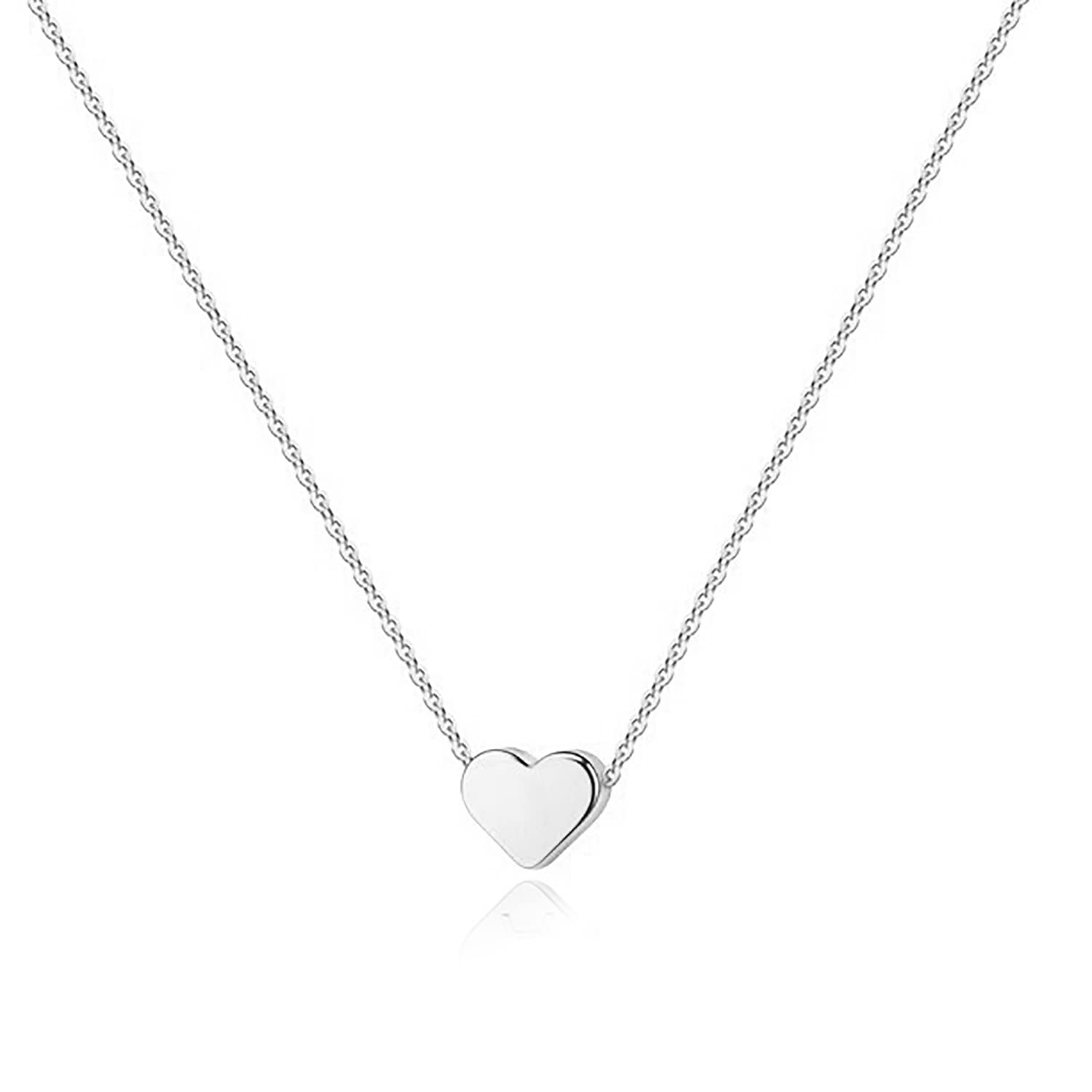 Pendant Necklaces 14k Gold Plated Tiny Heart Necklace Dainty For Women Personalized Letter Choker Adjustable Slider amSKu
Pendant Necklaces 14k Gold Plated Tiny Heart Necklace Dainty For Women Personalized Letter Choker Adjustable Slider amSKu
