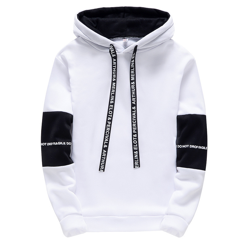 Men's Hoodies Sweatshirts Men's Hoodies Long Sleeve Casual Printing With Letter Sweatshirt Spring Hip Hop Pullover Sports Top Male Hooded Sw