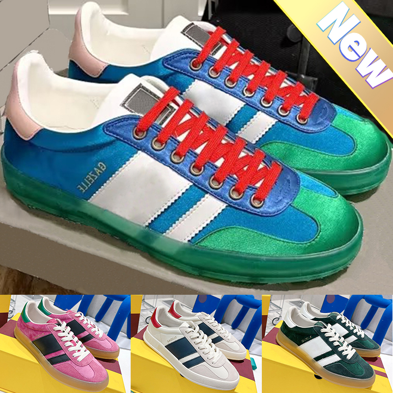 Top xAD Gazelle Sneaker mens Casual Shoes Designer men women sneakers White suede Blue silk Pink Green Red Velvet Beige Ebony Luxury Canvas fashion womens trainers, Shoes box
Top xAD Gazelle Sneaker mens Casual Shoes Designer men women sneakers White suede Blue silk Pink Green Red Velvet Beige Ebony Luxury Canvas fashion womens trainers, Shoes box