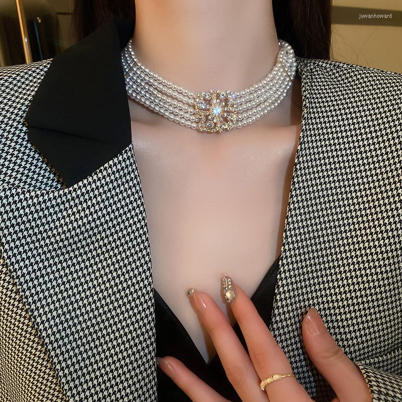 Chokers Choker Necklaces For Women Korean Fashion 2022 Style Multilayer Pearl Crystal Zircon Flowers Weddings Bride JewelryChokers
Chokers Choker Necklaces For Women Korean Fashion 2022 Style Multilayer Pearl Crystal Zircon Flowers Weddings Bride JewelryChokers
