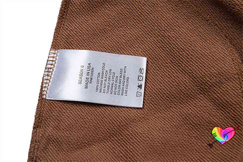 Men's Hoodies Sweatshirts 2 Fabrics Season 6 Hoodie Men Women 1 1 High Quality Solid Terry Hoodie Plus Velvet Fleece Hooded Ye Sweatshirts T22082