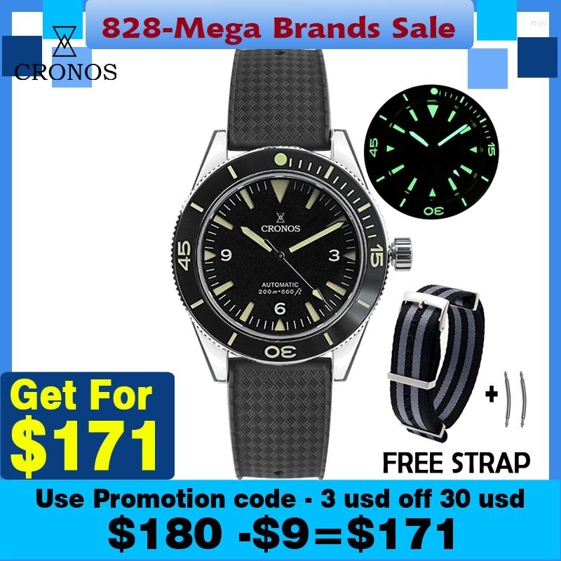 Wristwatches Cronos Sea Master 300 Diver Men Watch Sandwich Dial Automatic NH35 20Bar Water Resistant Rotating Bezel Rubber BandWristwatches, Blue new hands nl
Wristwatches Cronos Sea Master 300 Diver Men Watch Sandwich Dial Automatic NH35 20Bar Water Resistant Rotating Bezel Rubber BandWristwatches, Blue new hands nl