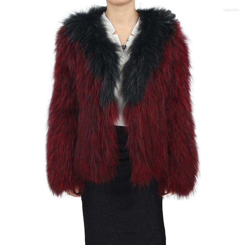 Women' Vests Women' Thick Warm Fur Coat Long Sleeve Furry Winter Women Raccoon Knitted Contrast Color Casaco De Pelinho Outerwear, Picture shown
Women' Vests Women' Thick Warm Fur Coat Long Sleeve Furry Winter Women Raccoon Knitted Contrast Color Casaco De Pelinho Outerwear, Picture shown