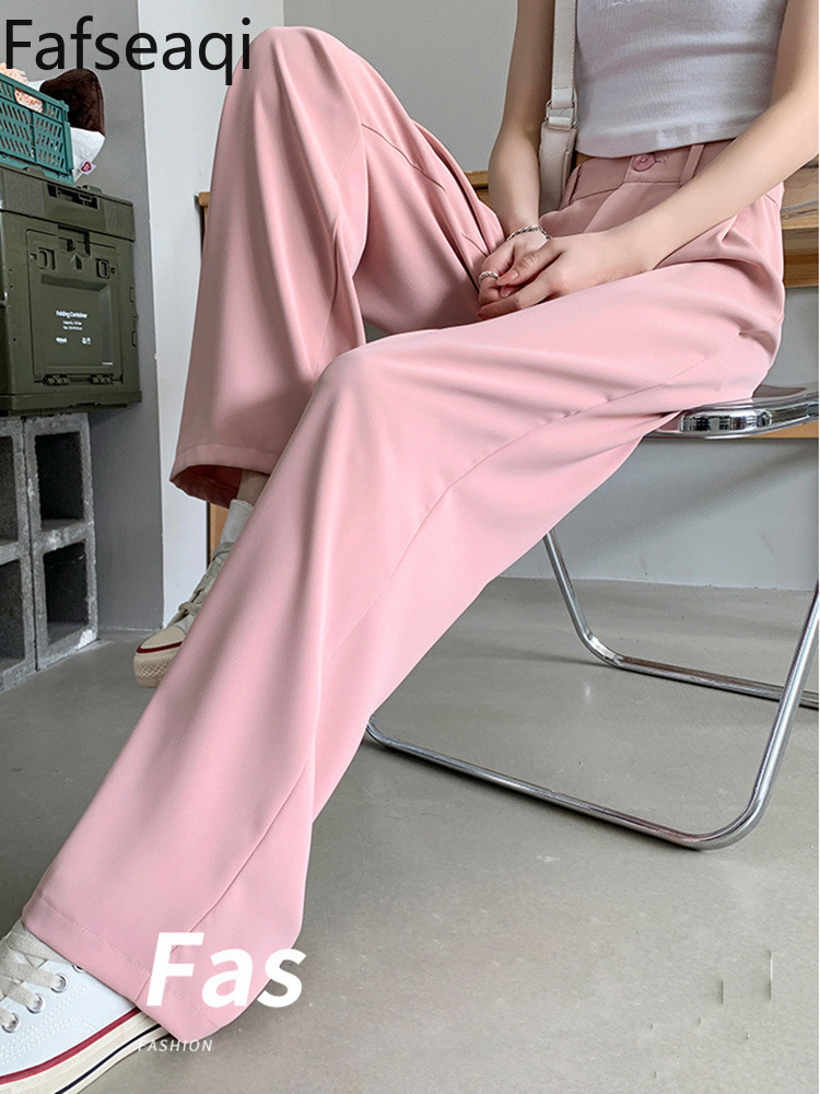 Khaki Suit Pants for Women Party Elegant Summer Thin Loose High Waisted Straight Stacked Pants Baggy Wide Leg Trousers 220826, Black shorts
Khaki Suit Pants for Women Party Elegant Summer Thin Loose High Waisted Straight Stacked Pants Baggy Wide Leg Trousers 220826, Black shorts