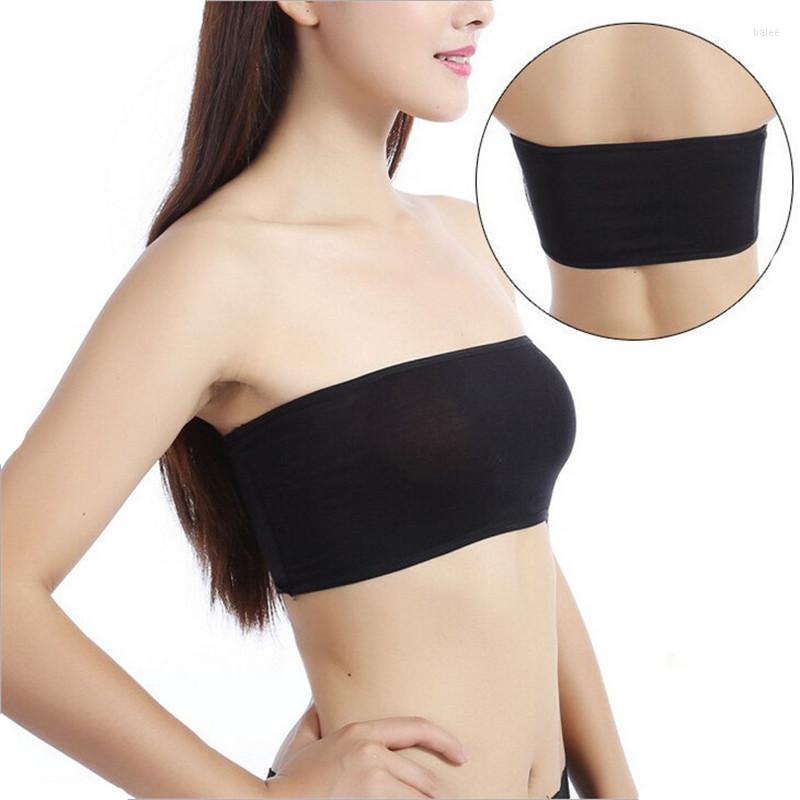 Bras Fashion Sexy Bra Tube Tops Underwear Women Black Solid Seamless Bandeau Top Crop Ladies Brand Intimates ClothesBras, A white
Bras Fashion Sexy Bra Tube Tops Underwear Women Black Solid Seamless Bandeau Top Crop Ladies Brand Intimates ClothesBras, A white