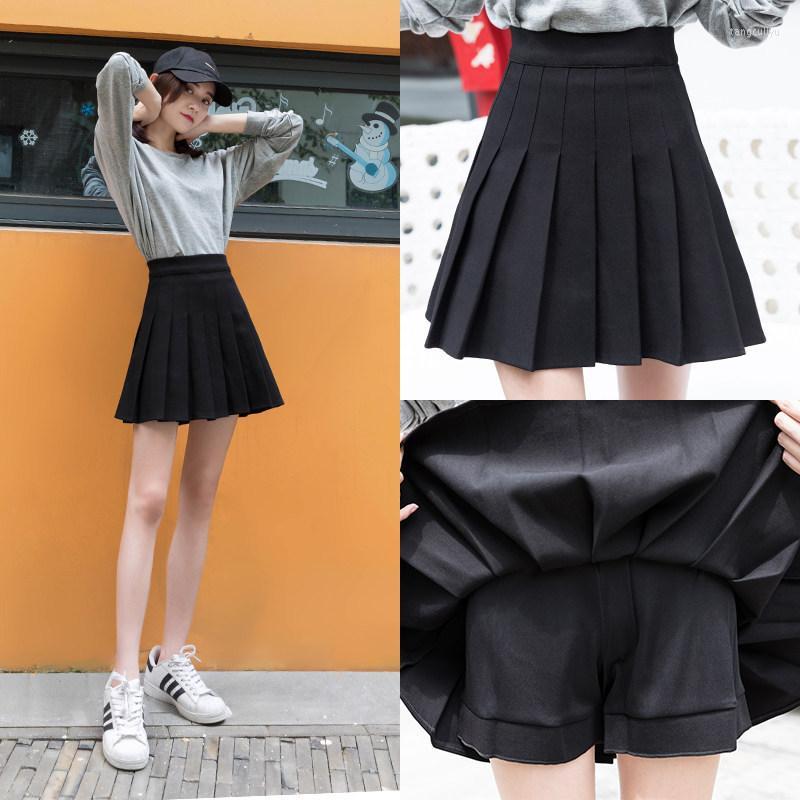 Skirts 2022 Spring High-waist Pleated Skirt Short With Safety Pants Half-length Base Tennis, Beige
Skirts 2022 Spring High-waist Pleated Skirt Short With Safety Pants Half-length Base Tennis, Beige