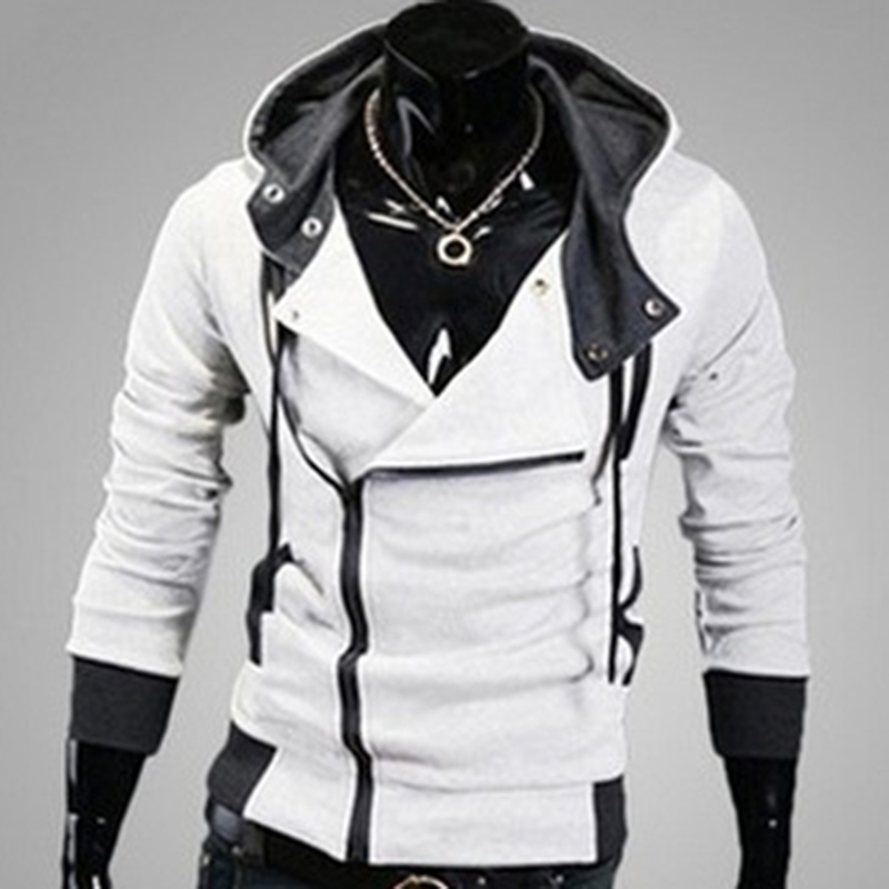 Men's Jackets Mens Plus Size Sweatshirt Jackets Autumn Casual Fleece Coats Solid Color Mens Sportswear Stand Collar Sliming Jackets 220826