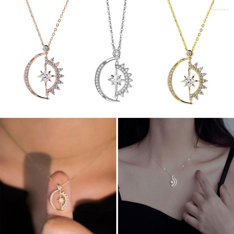 Pendant Necklaces Fashion Trendy Light Luxury Niche Design Sense Collarbone Chain Temperament Simple Ins Cold Wind Sun Moon Star Necklace
Pendant Necklaces Fashion Trendy Light Luxury Niche Design Sense Collarbone Chain Temperament Simple Ins Cold Wind Sun Moon Star Necklace