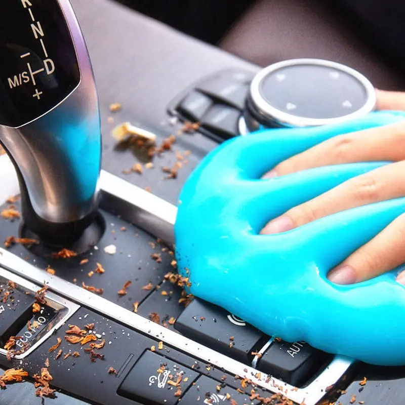 Car Wash Interior Cleaning Gel Slime Sponge Machine Auto Vent Magic Dust Remover Glue Computer Keyboard Dirt Cleaner