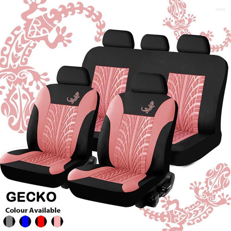 Car Seat Covers 4/9PCS Universal Set Cloth Gecko Engraving Pattern Auto Front Full Protector Four Seasons
Car Seat Covers 4/9PCS Universal Set Cloth Gecko Engraving Pattern Auto Front Full Protector Four Seasons
